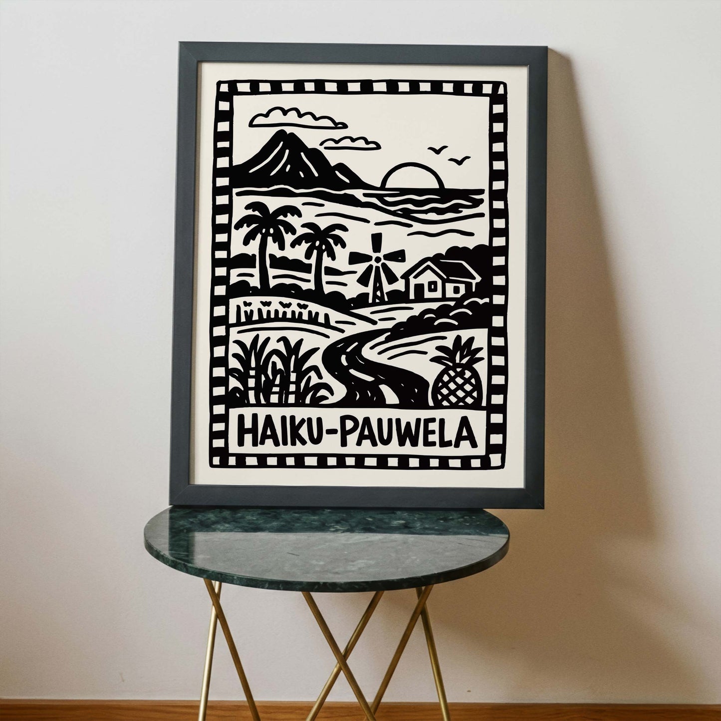 Haiku Pauwela Hawaii Poster Print