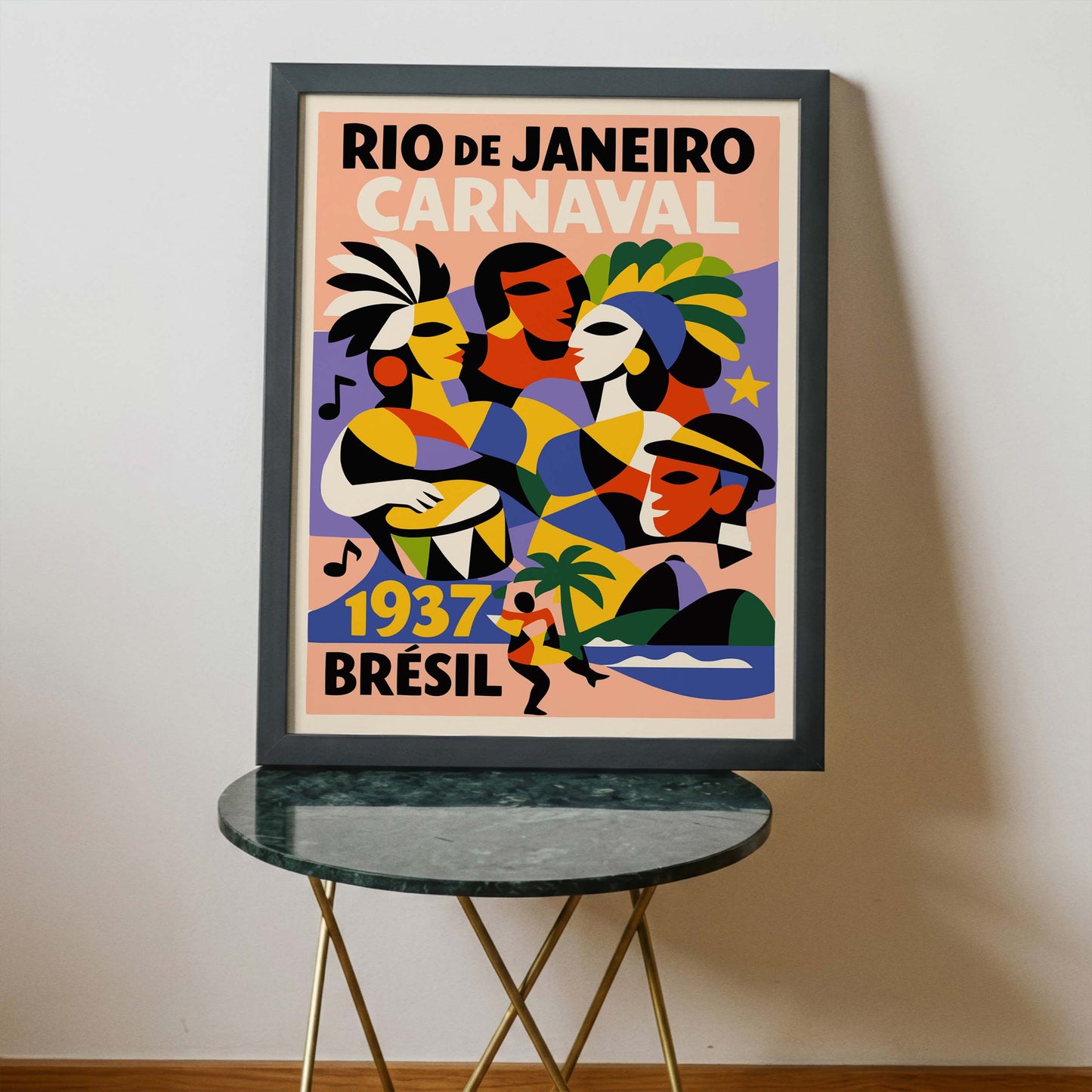 Rio De Janeiro Carnaval Poster
