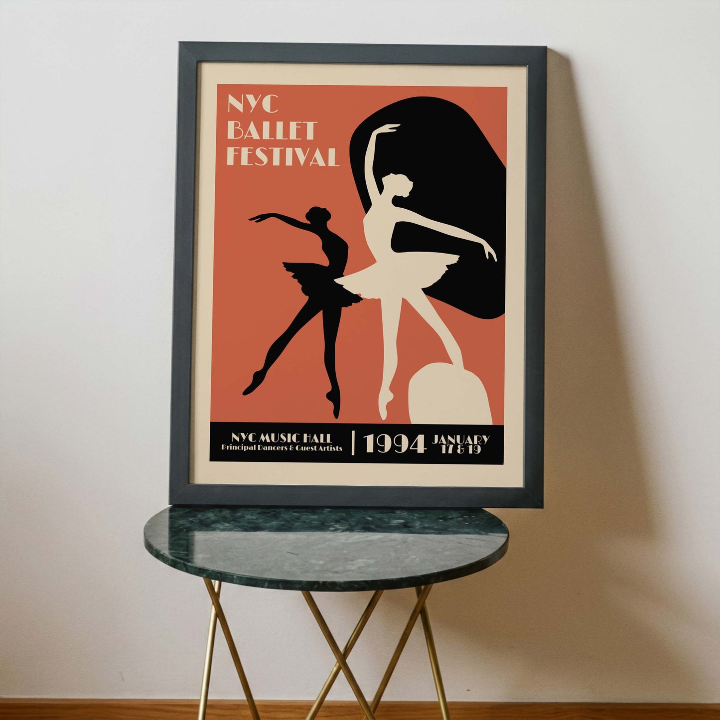 NYC Ballet Festival Poster Print