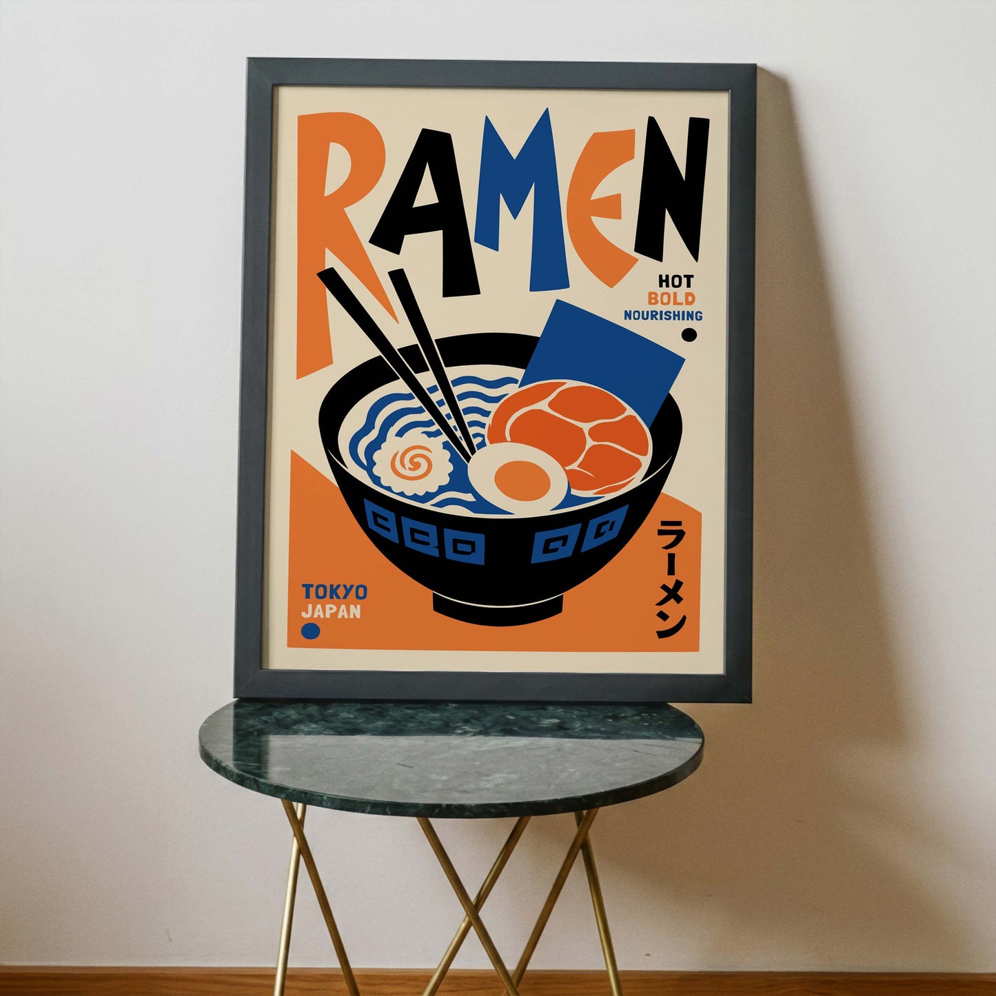 Japanese Ramen Kitchen Wall Art