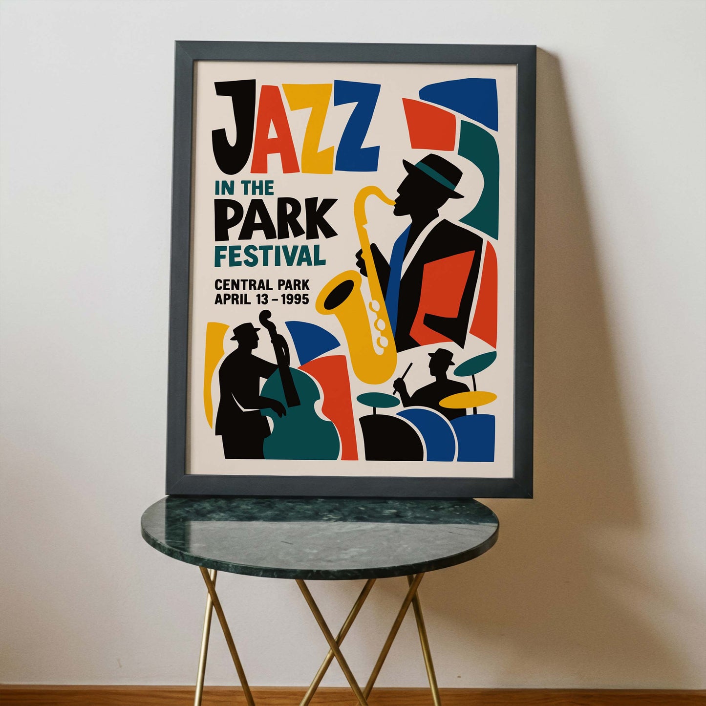 Jazz Park Festival Poster Print