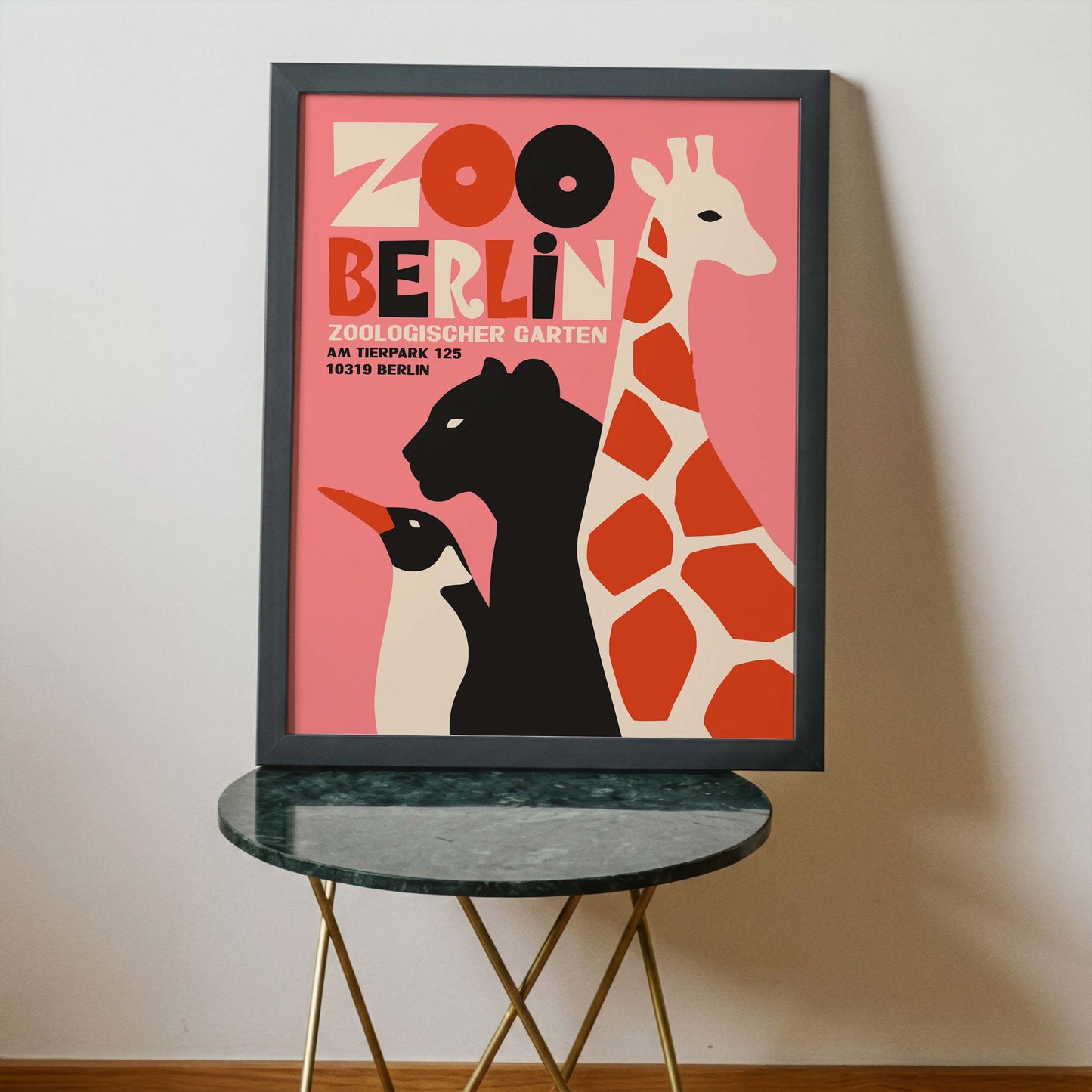 Berlin Zoo Poster Print