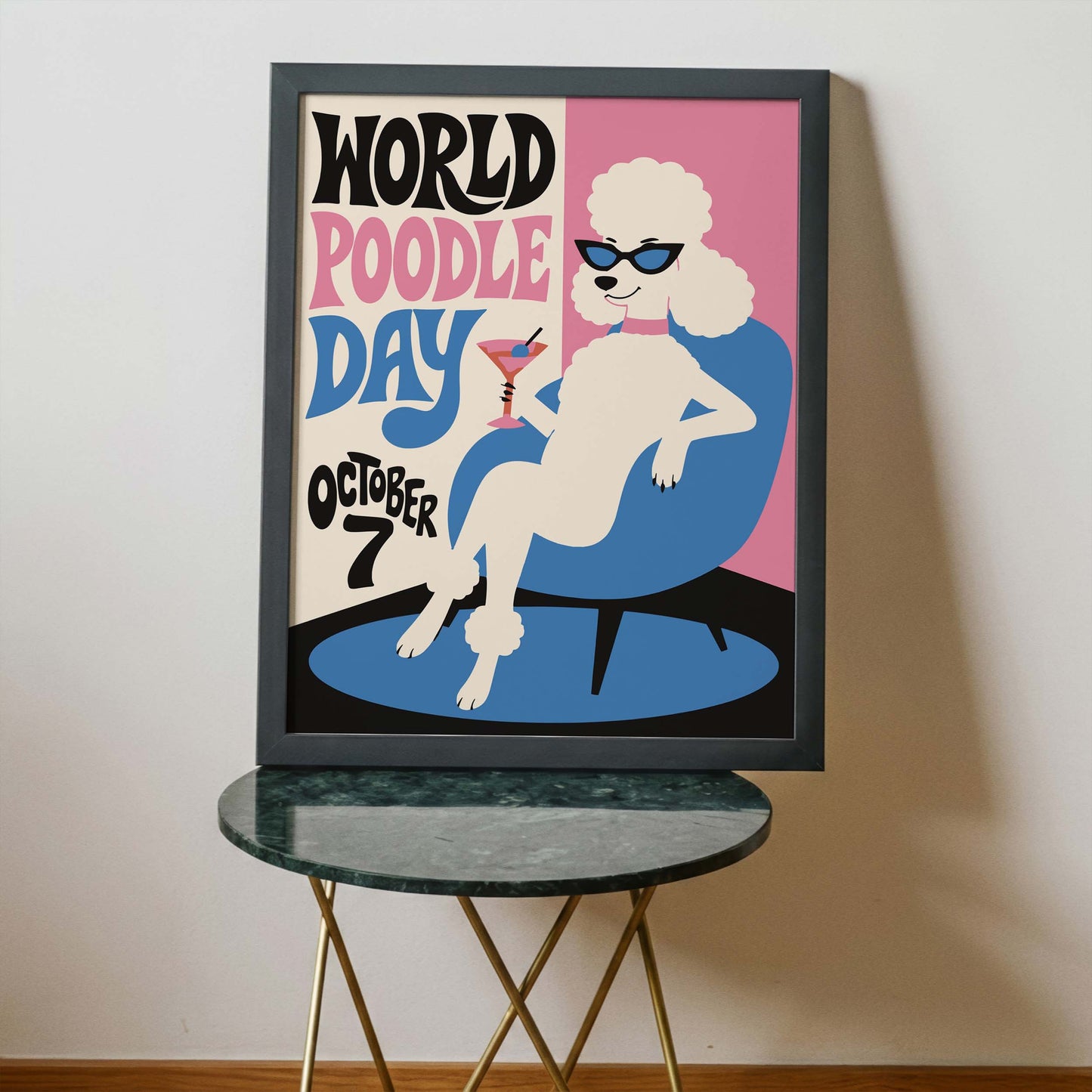 World Poodle Day Poster