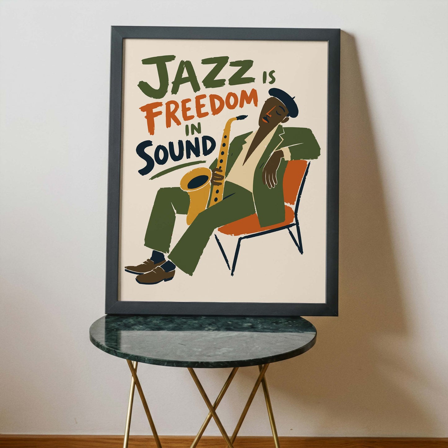 Jazz Freedom Wall Art