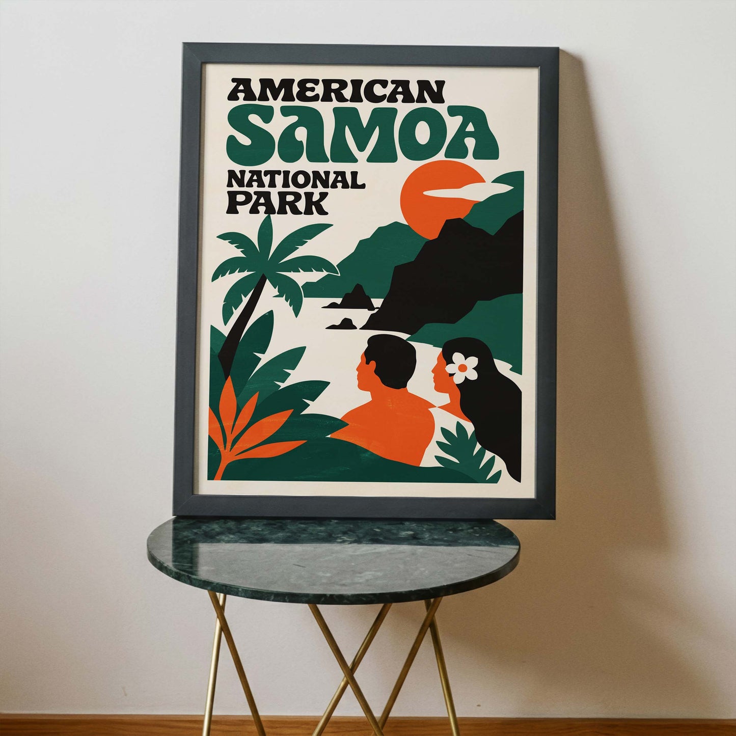 American Samoa Park Poster