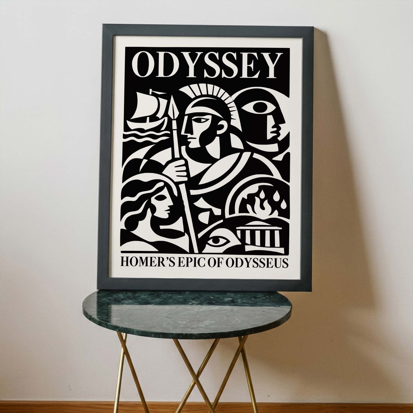 Odyssey Book Cover Print