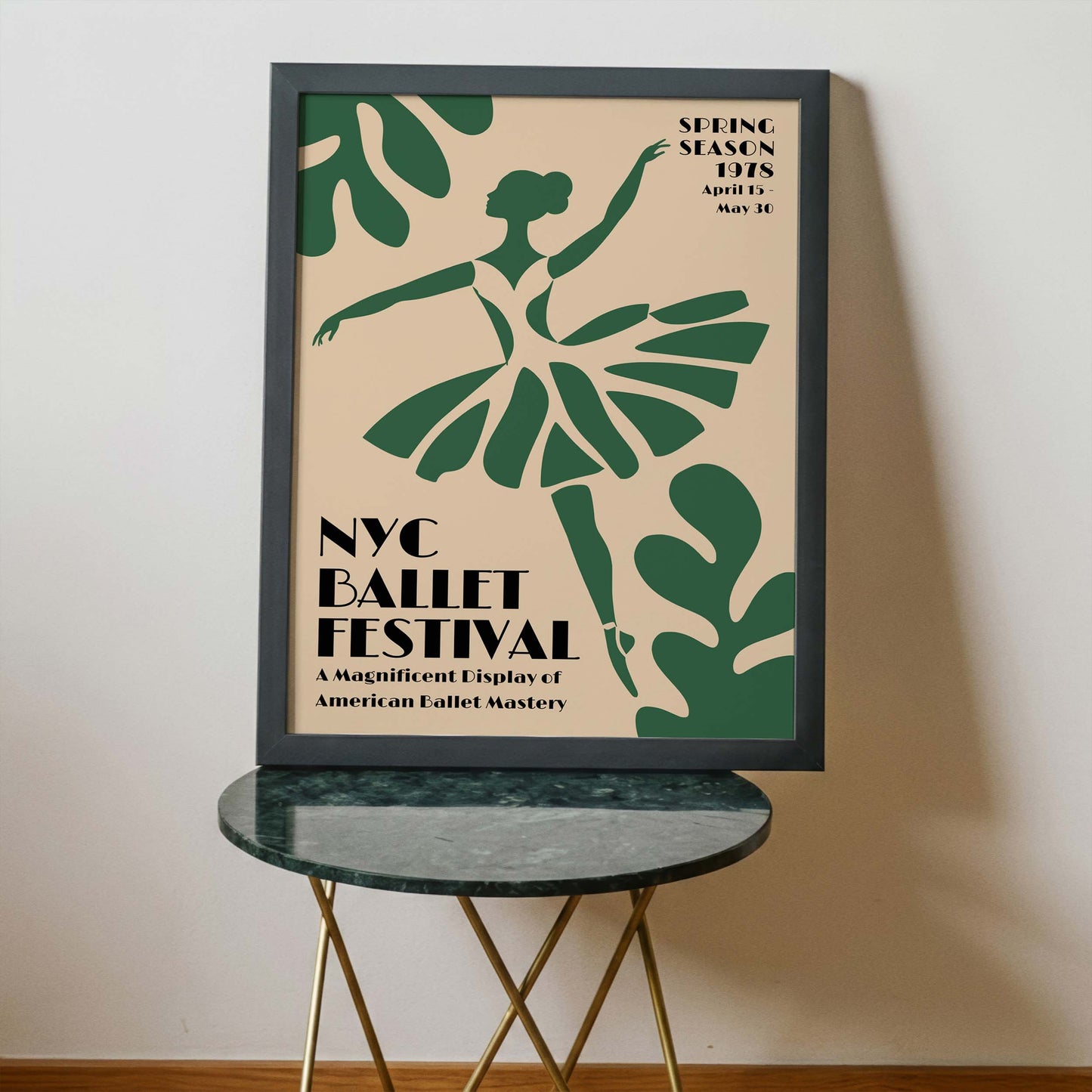 NYC Ballet Festival Poster Print
