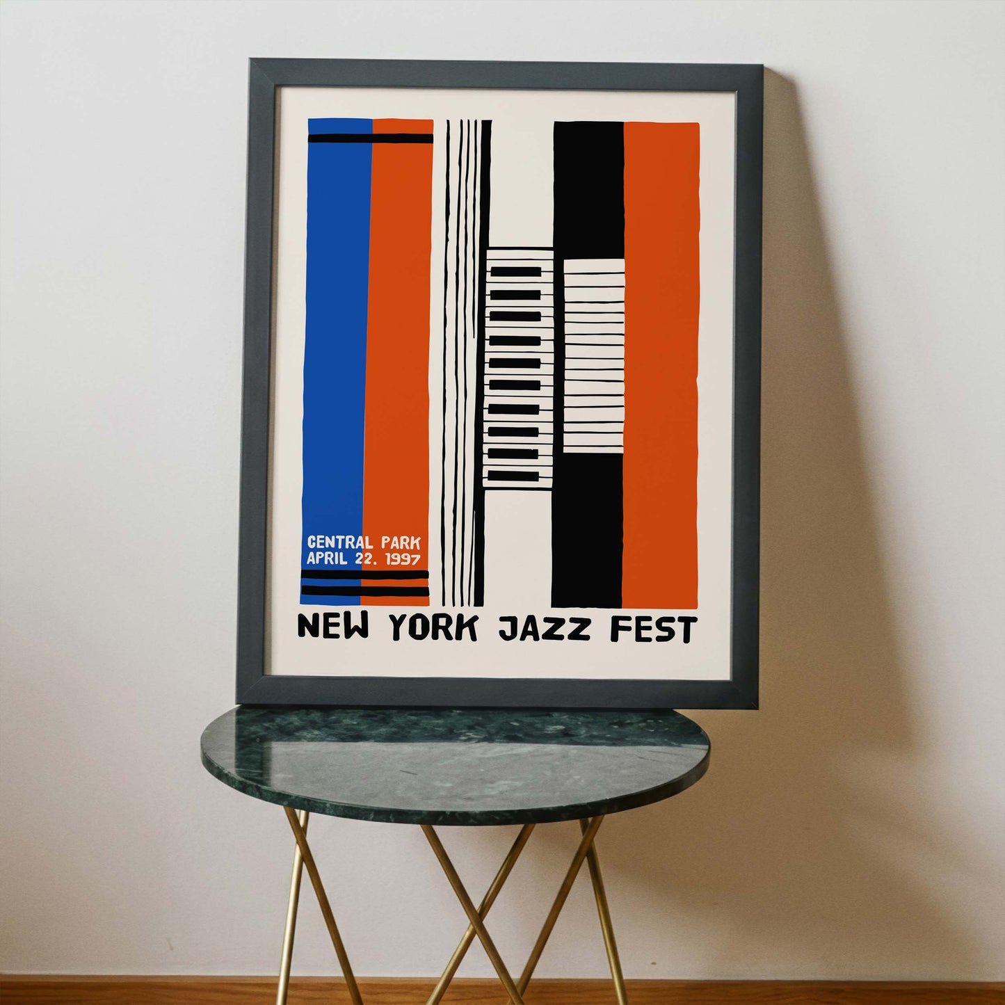 New York Jazz Fest Poster Print