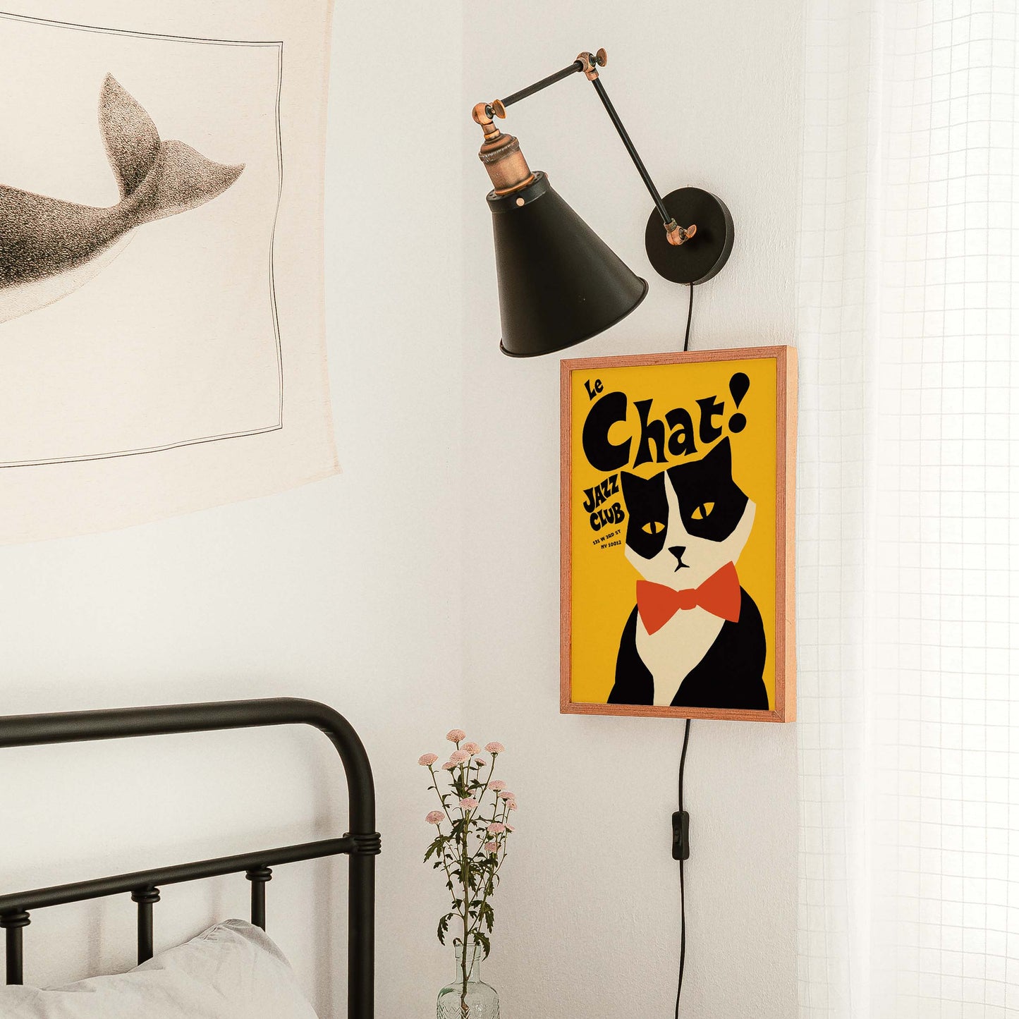 Le Chat Jazz Club Poster