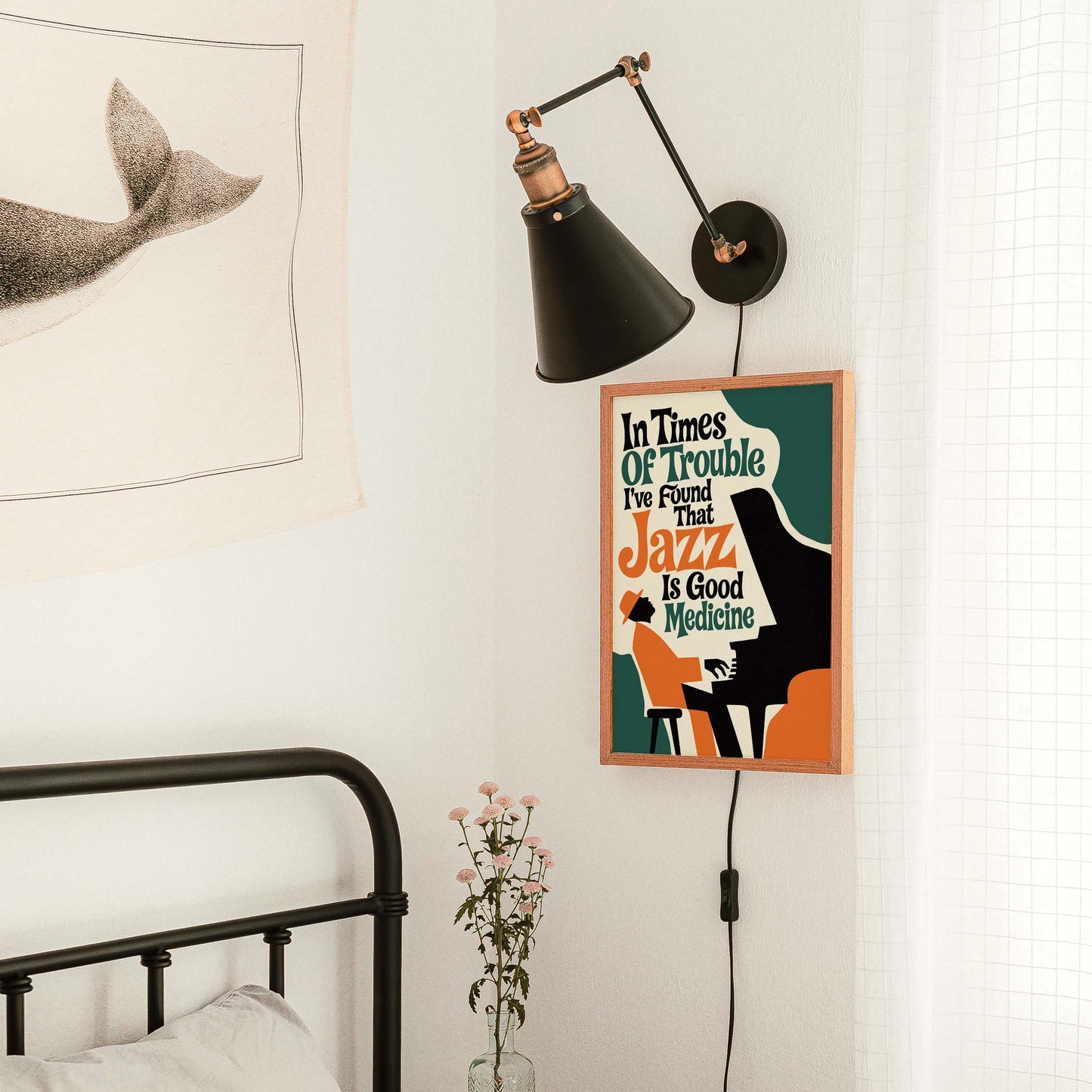 Jazz Piano Wall Art Print