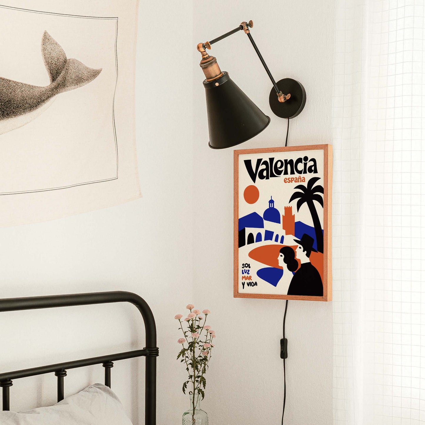 Valencia Spain Travel Poster Print
