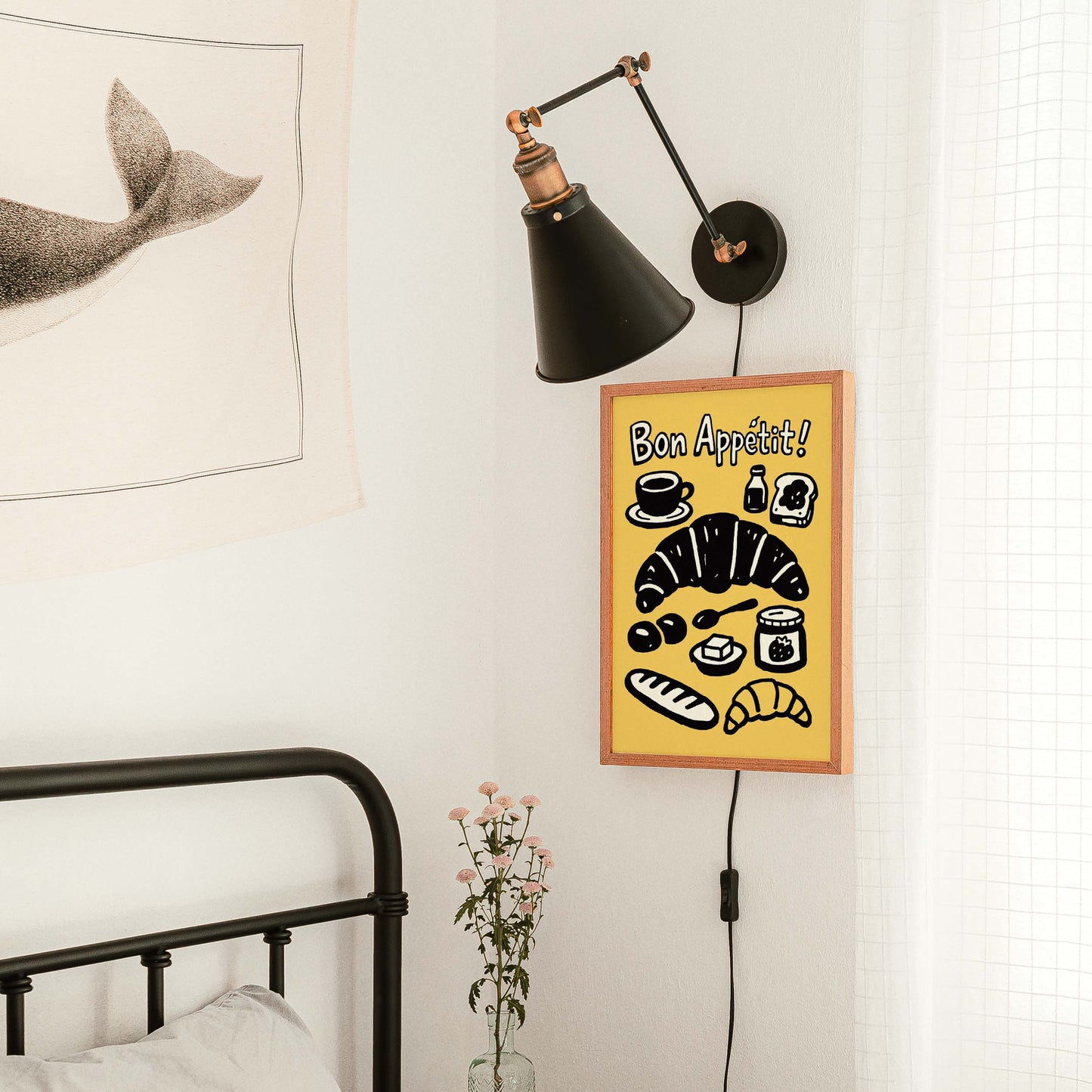 Minimal Breakfast Table Poster