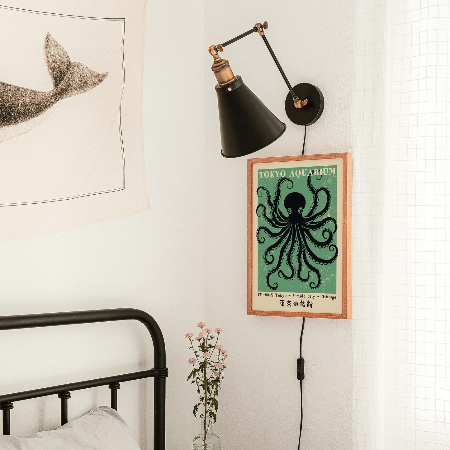 Tokyo Aquarium Octopus Poster Print