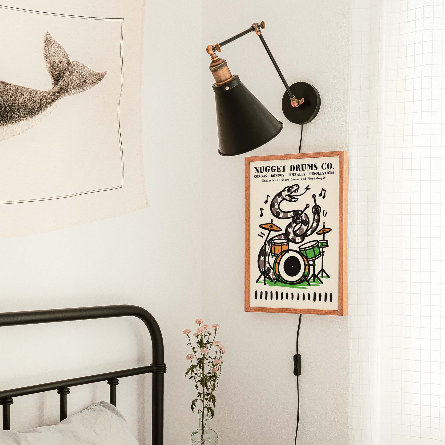 Groove Snake Drum Poster