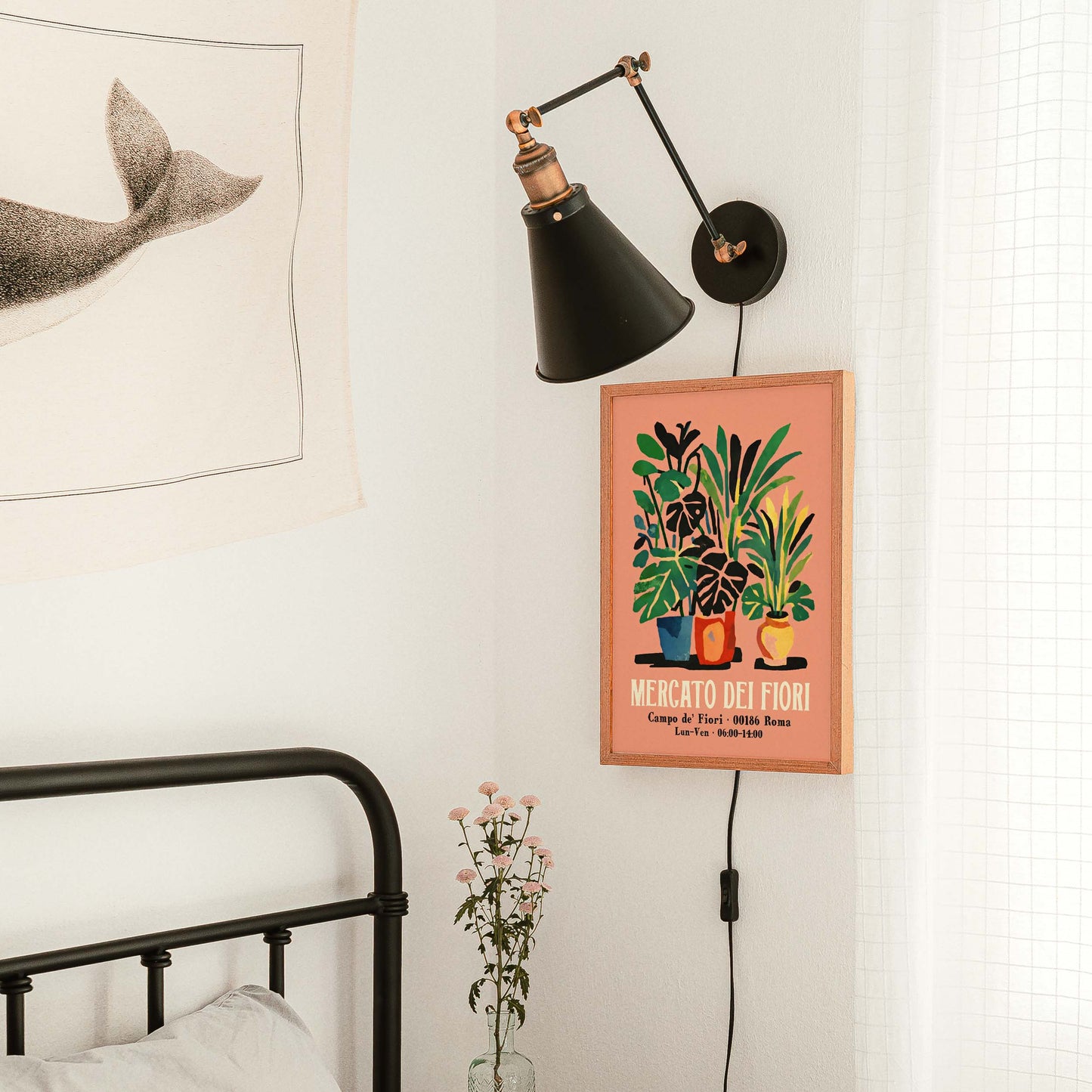 Mercato Dei Fiori Poster Print
