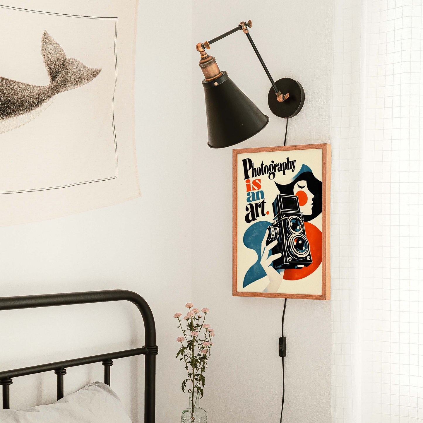 Photography Is an Art Vintage Camera Poster