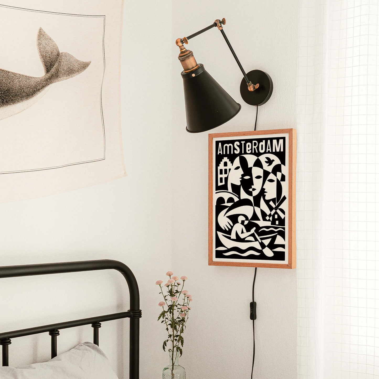 Amsterdam City Travel Print