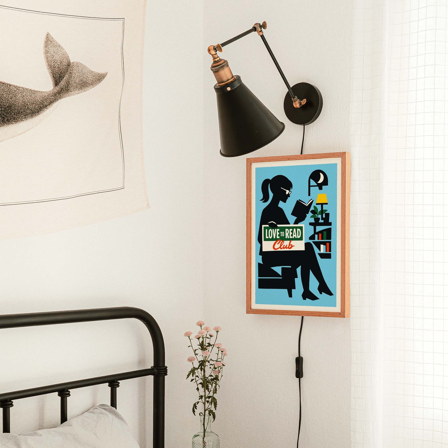 Love To Read Club Poster