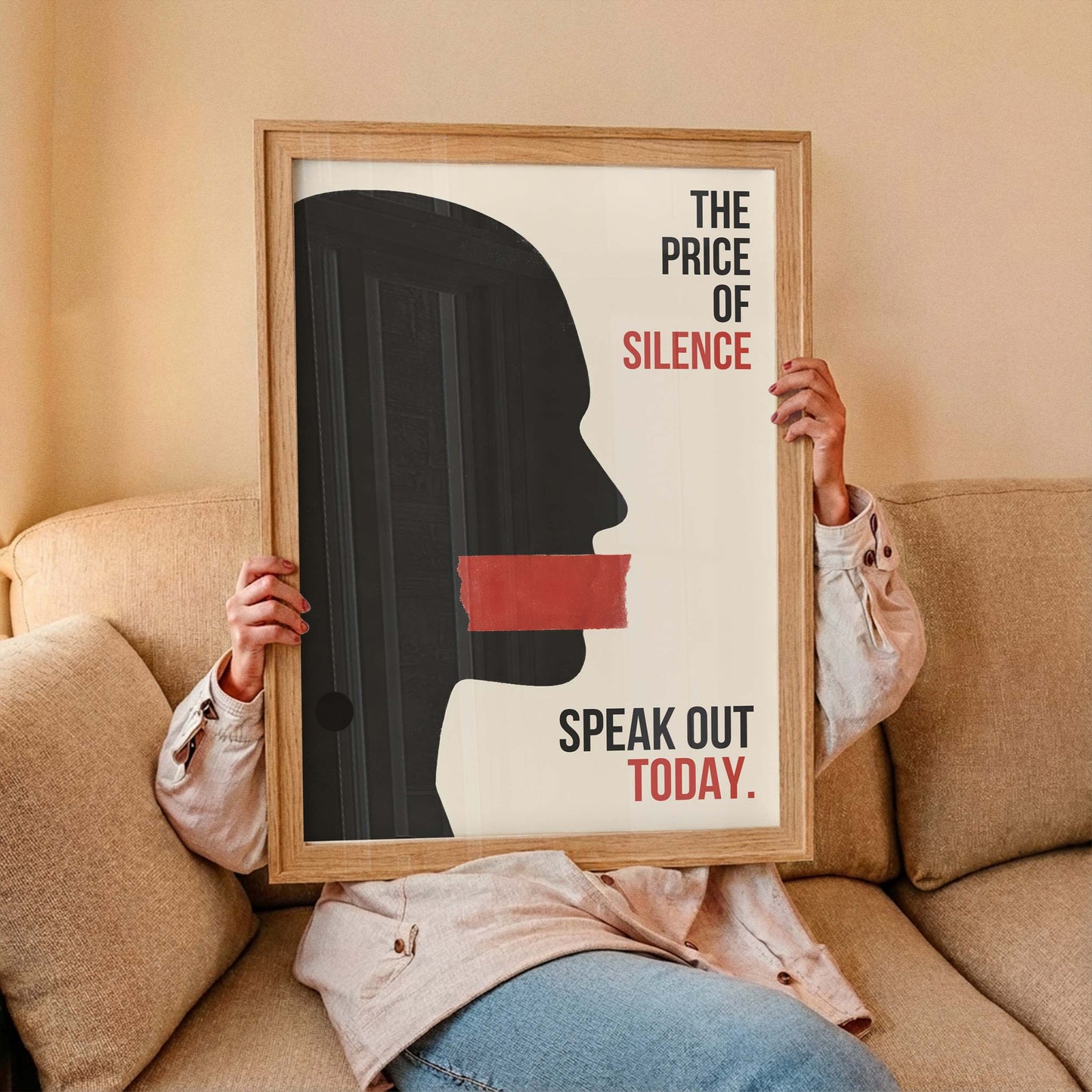 Price Silence Speak Out Print