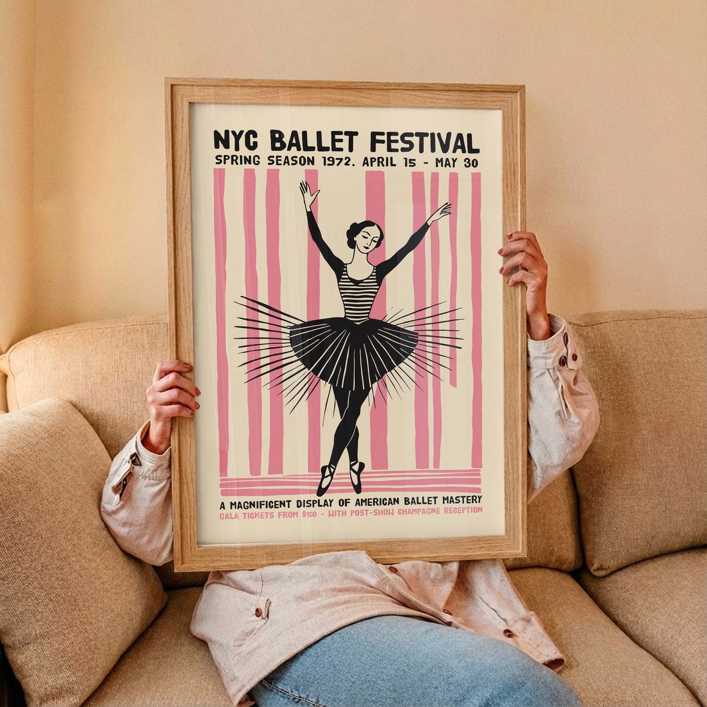 NYC Ballet Festival Print