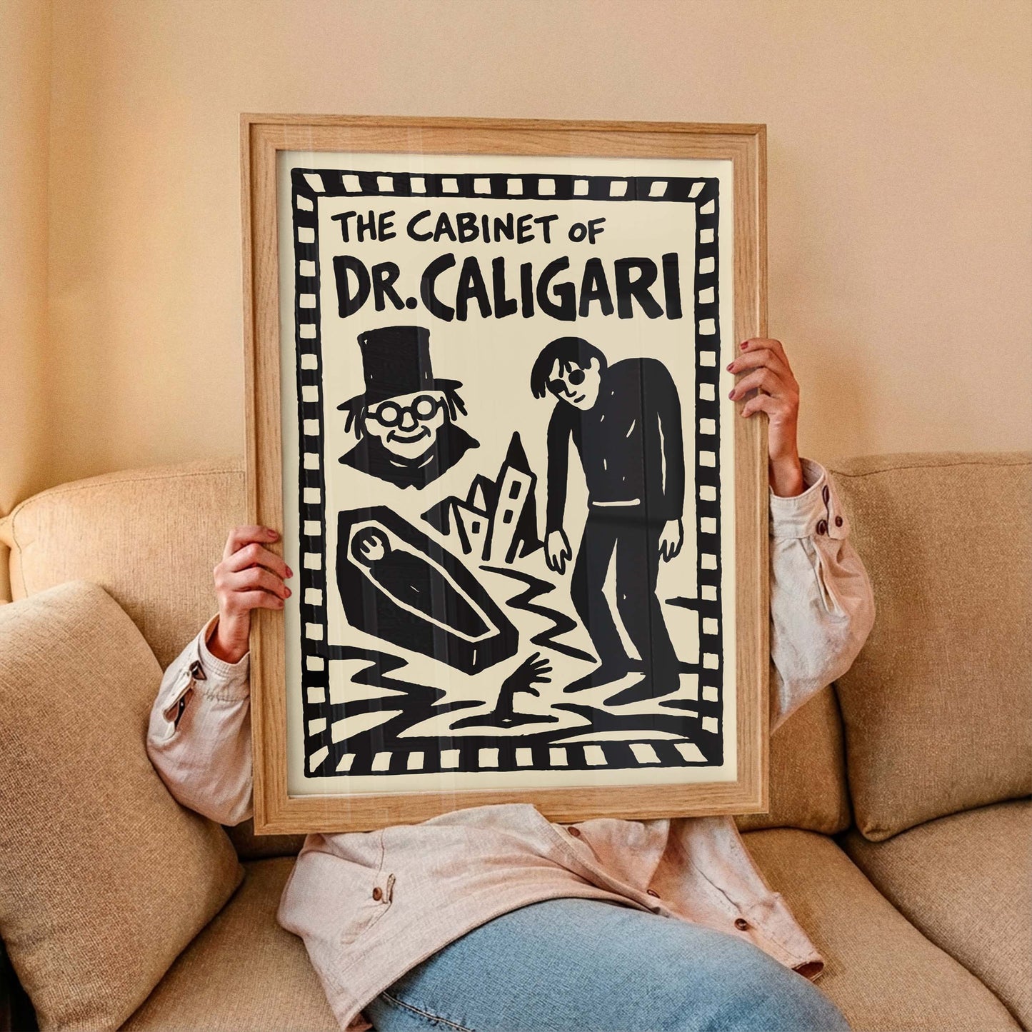 Cabinet of Dr Caligari Film Poster