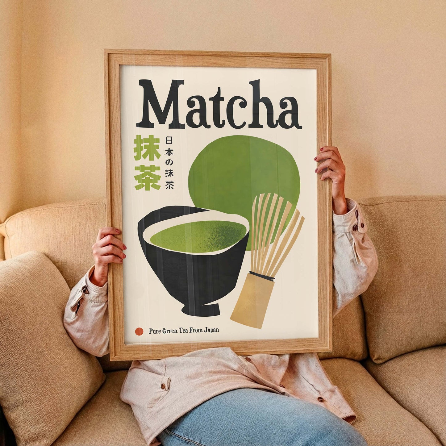 Matcha Poster Wall Art
