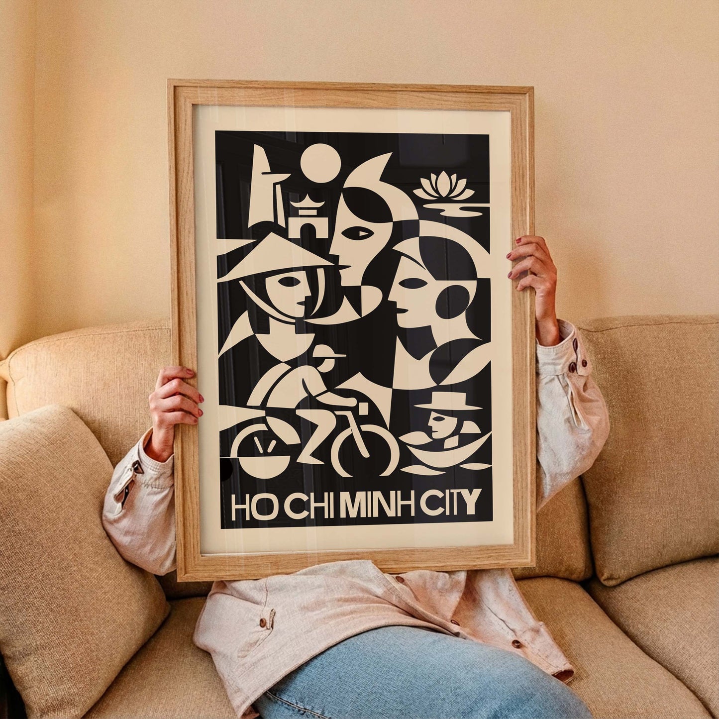 Ho Chi Minh City Poster Print
