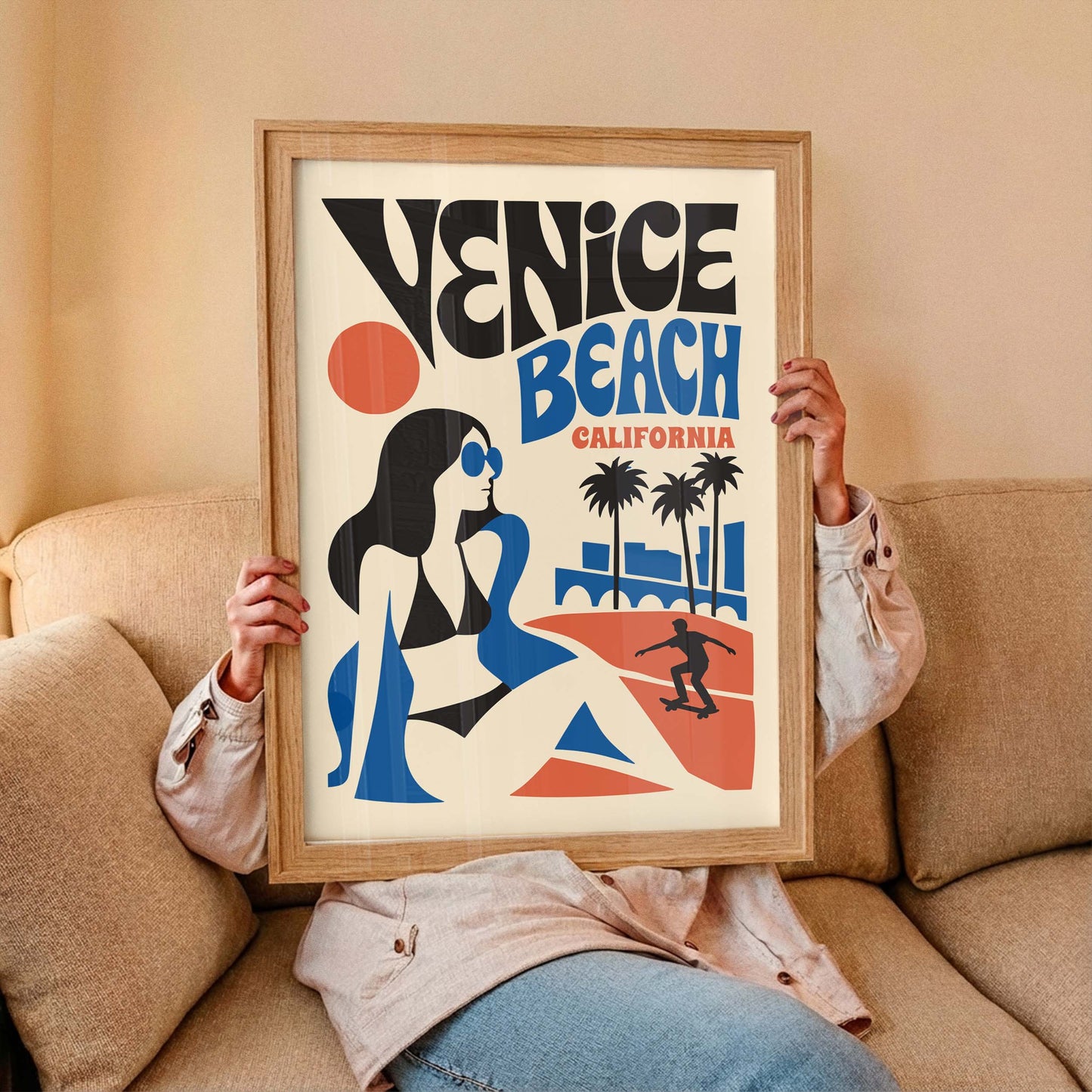 Venice Beach California Poster