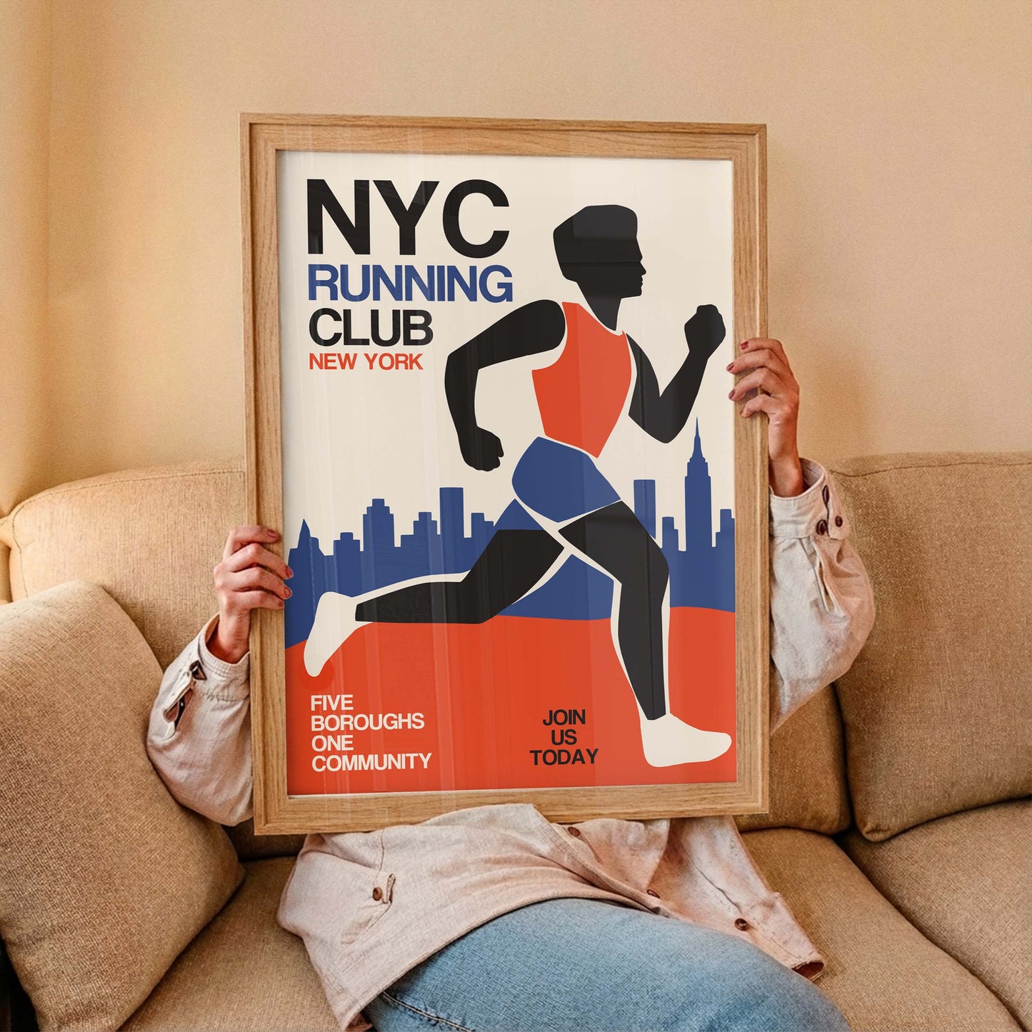 NYC Running Club Poster