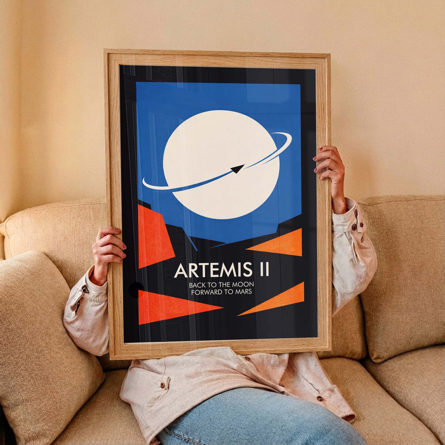 Artemis II Moon Mission Poster