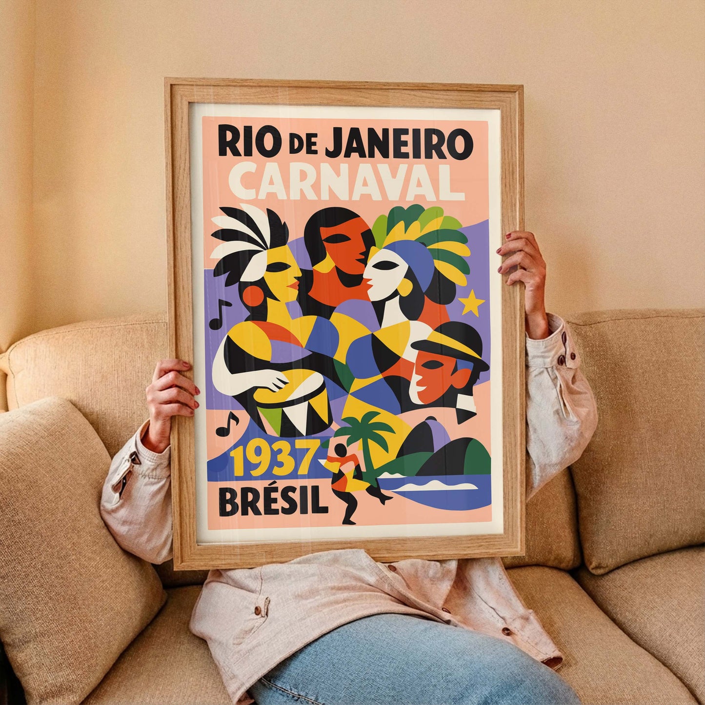 Rio De Janeiro Carnaval Poster