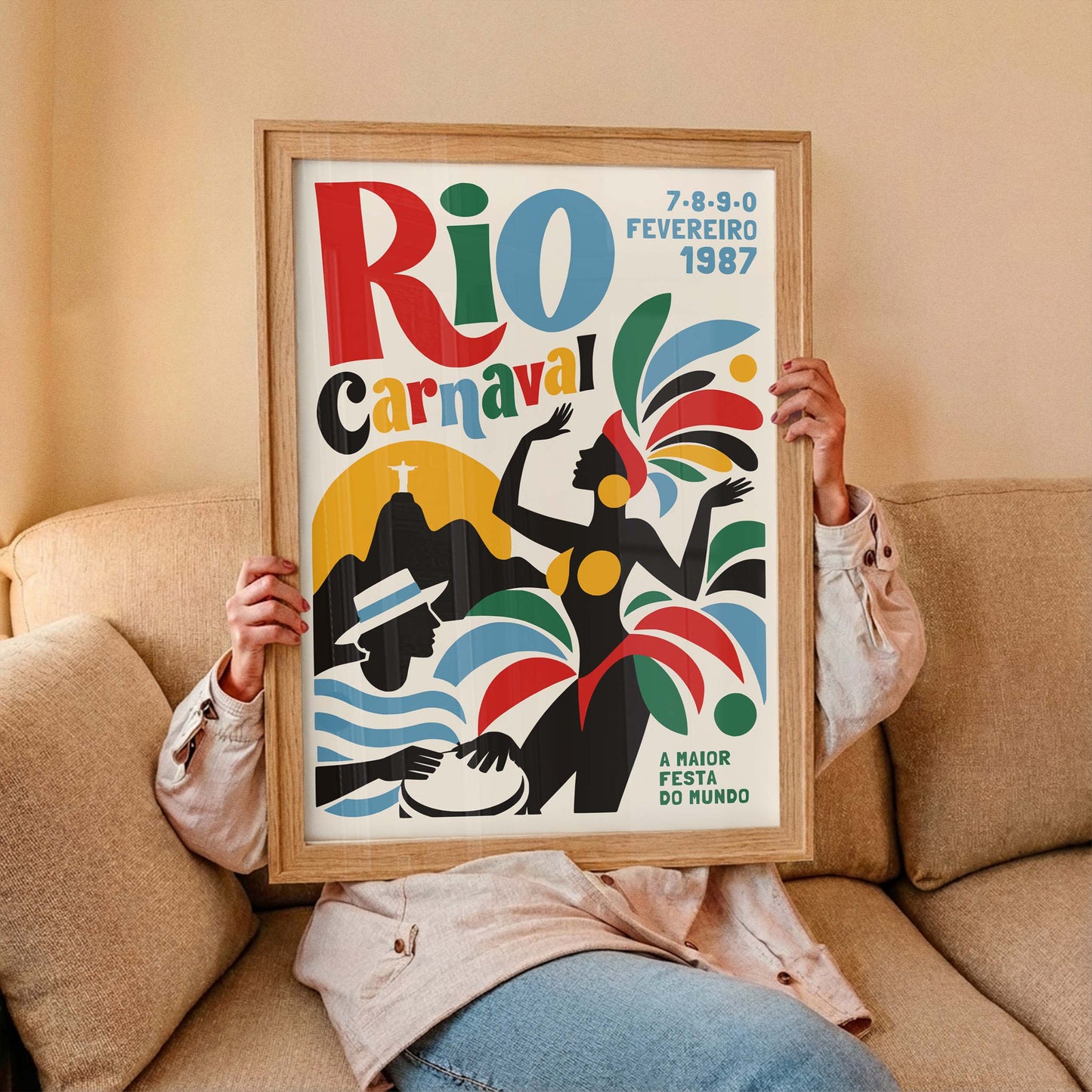 Rio Carnaval Poster Print
