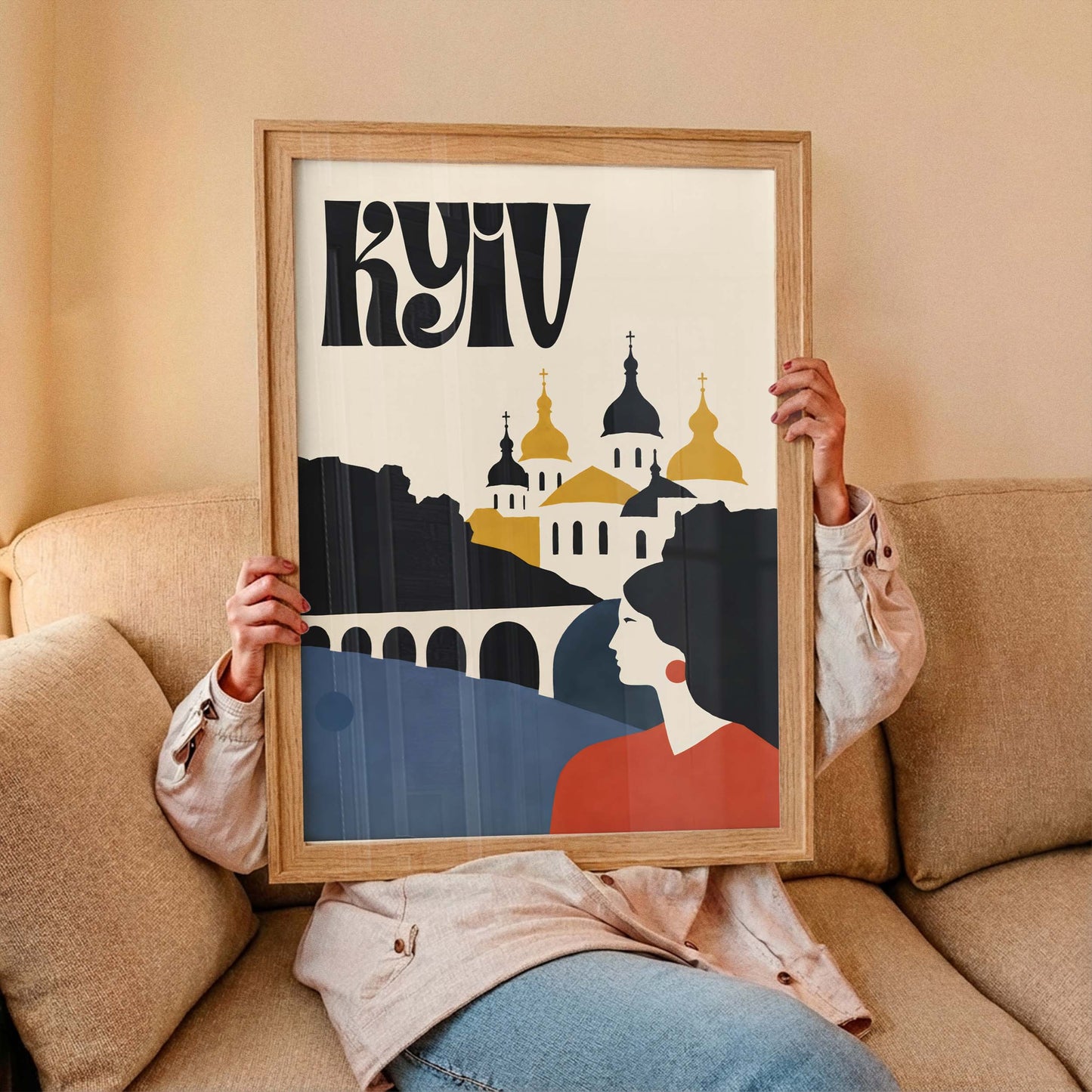 Kyiv Travel Poster Print