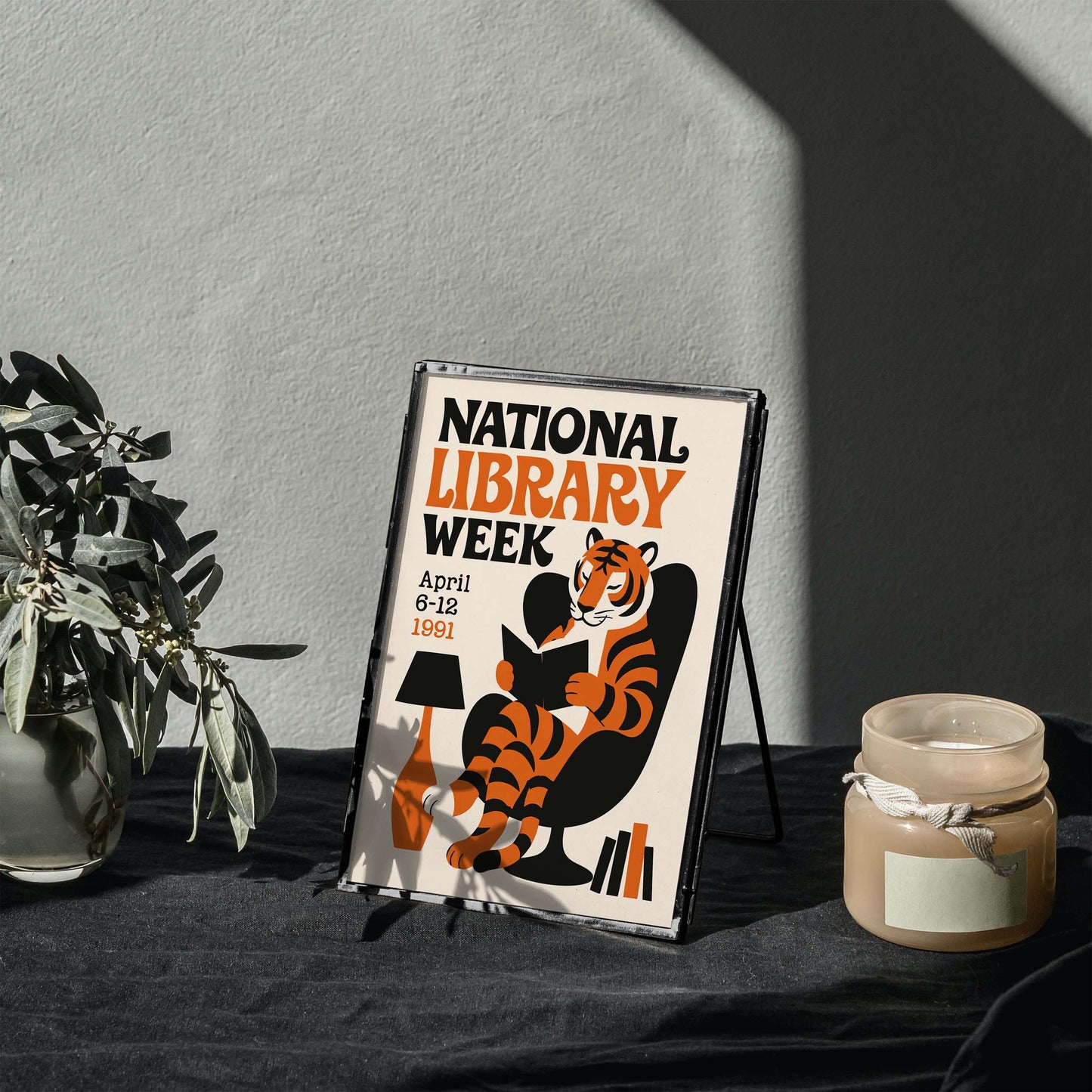 National Library Week Wall Art