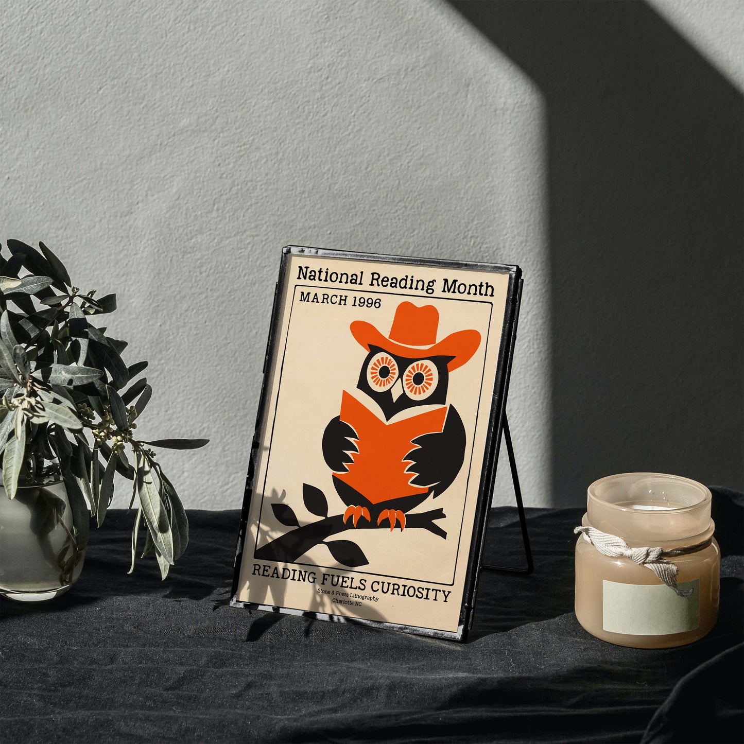 National Reading Month Wall Art