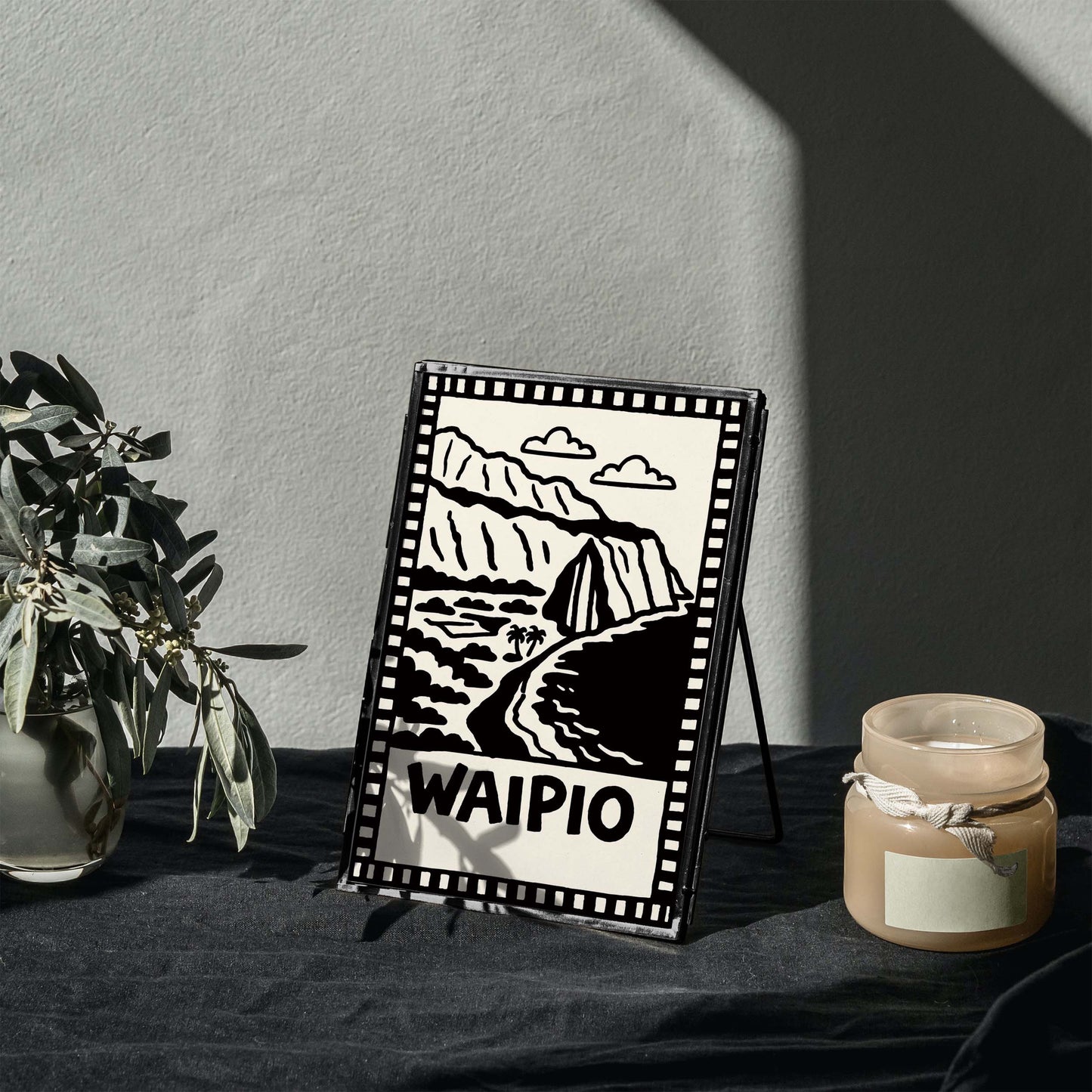 Waipio Hawaii Poster Print