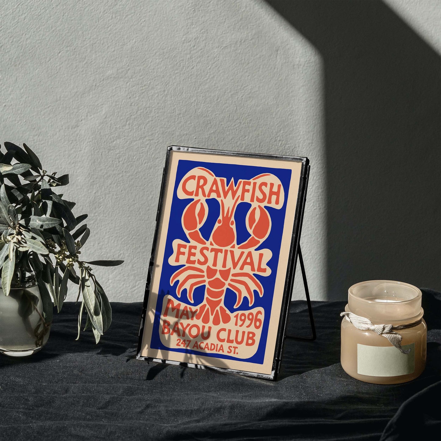 Crawfish Festival Poster Print