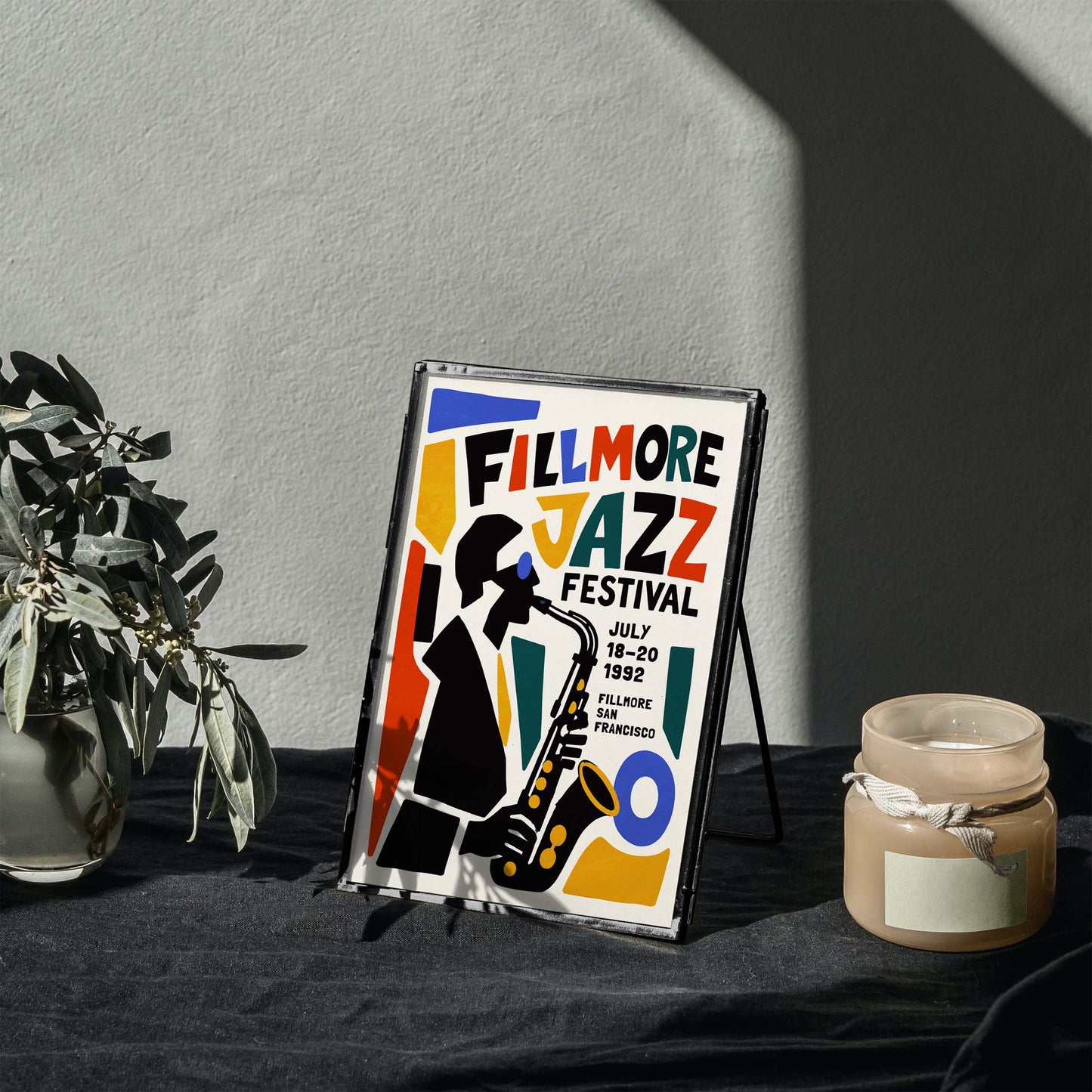 Fillmore Jazz Festival Poster Print