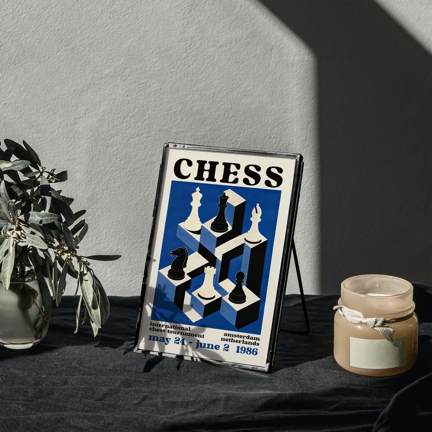 International Chess Tournament Poster Print