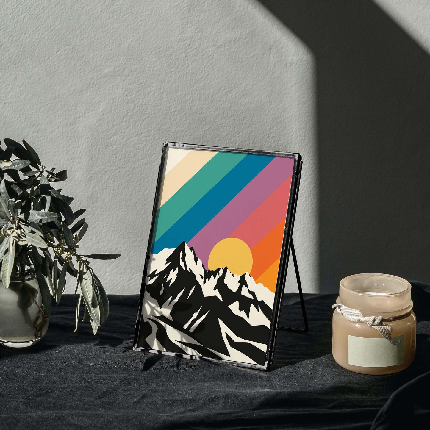 Mountain Landscape Poster
