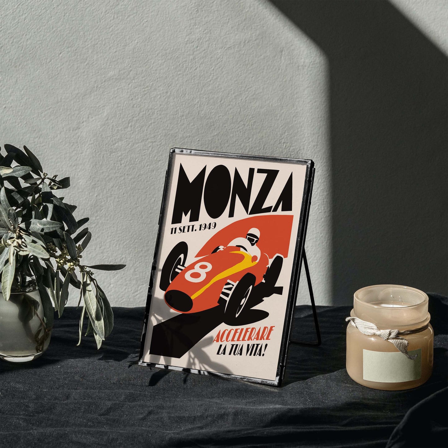 Monza Racing Wall Art Print