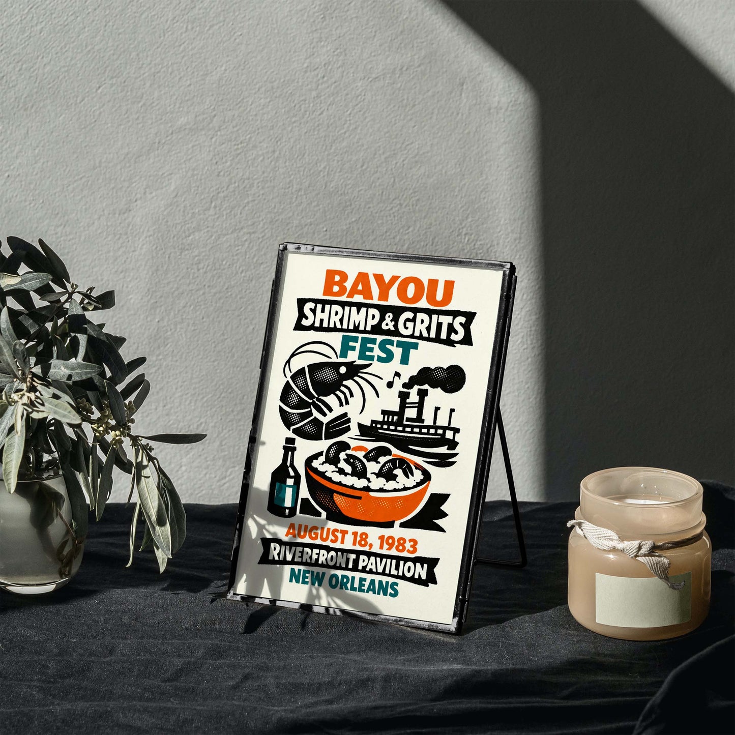 Bayou Shrimp & Grits Fest Poster