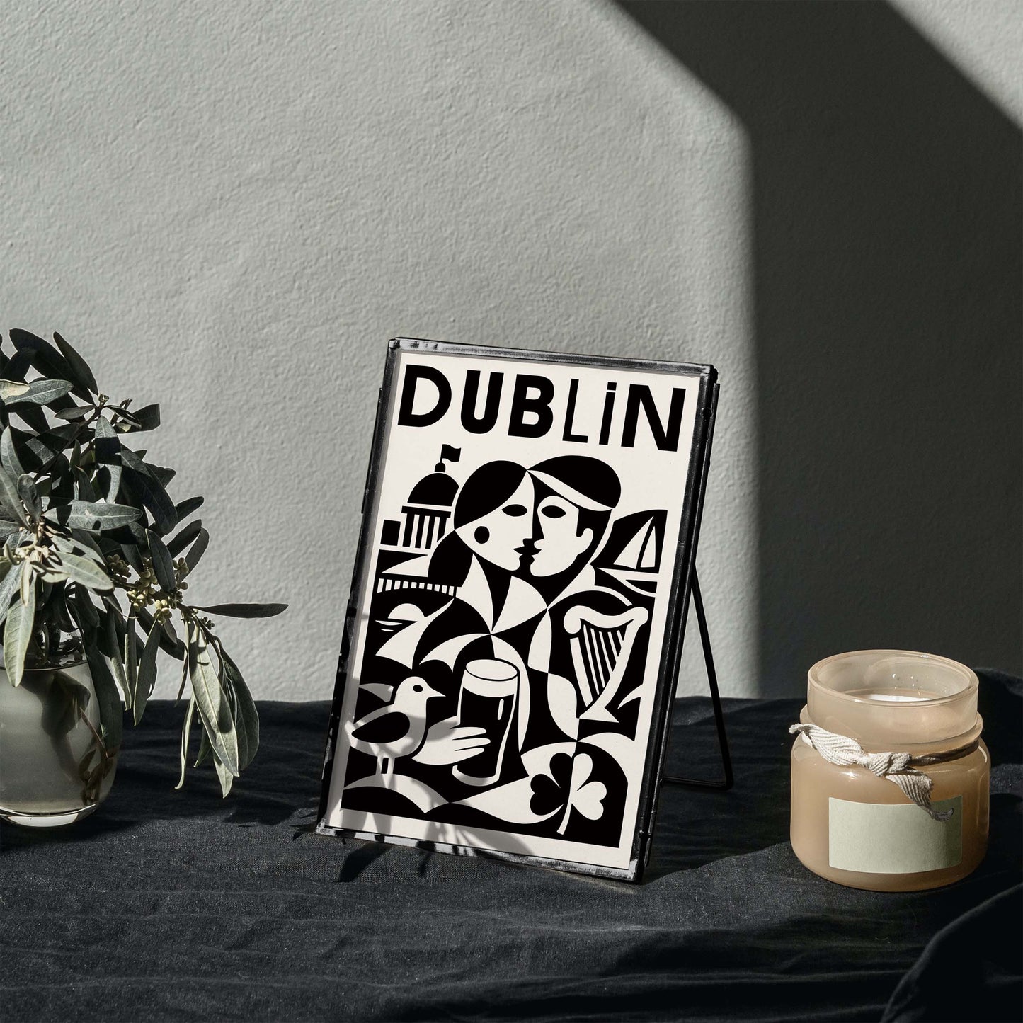 Dublin Travel Poster Print
