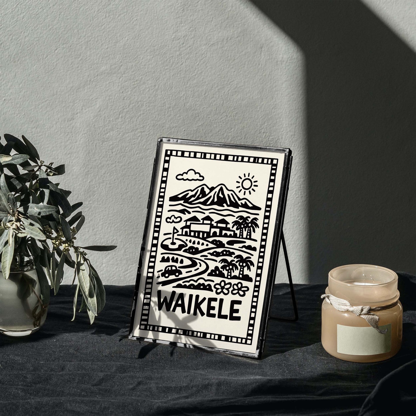 Waikele Hawaii Landscape Poster Print