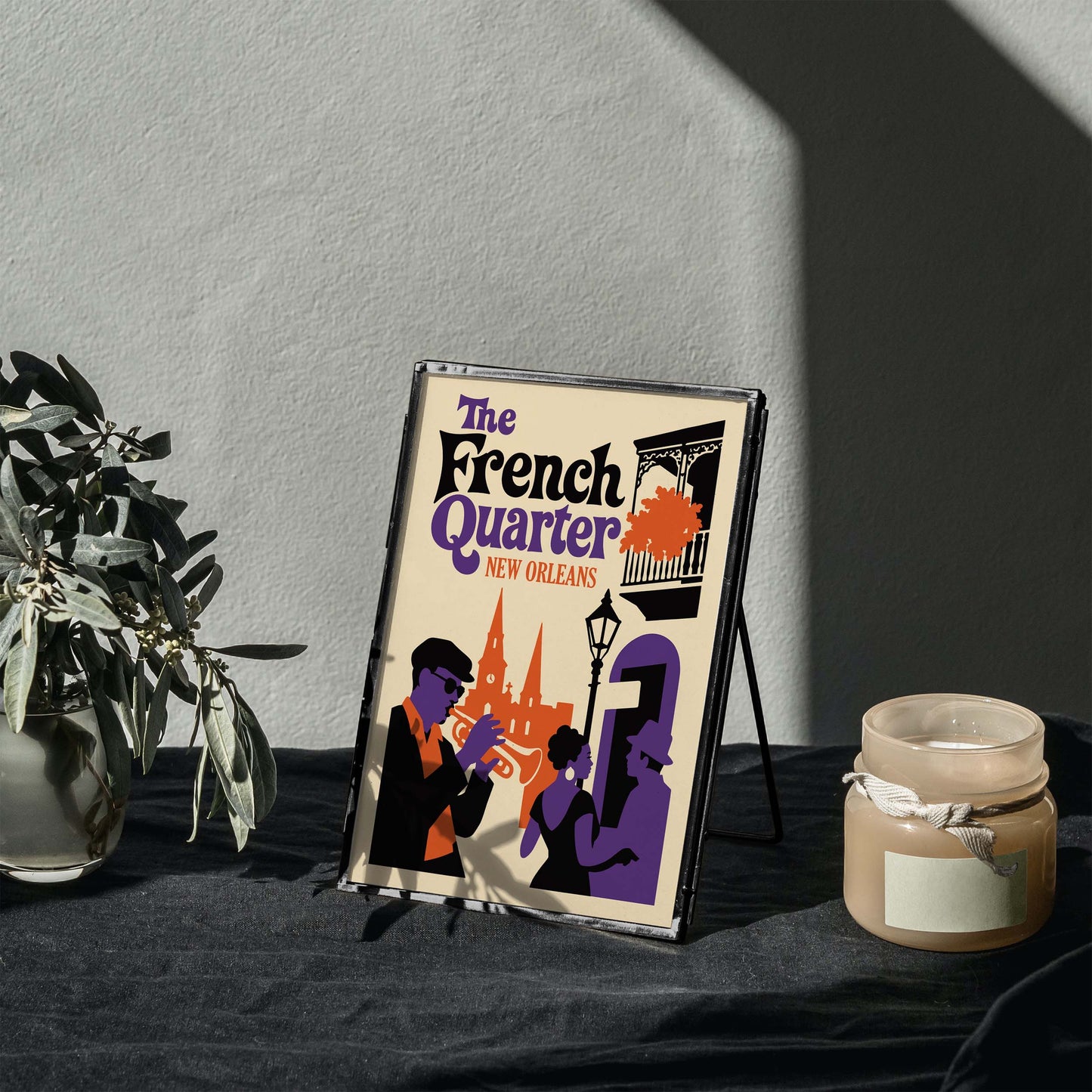 French Quarter Living Room Wall Art