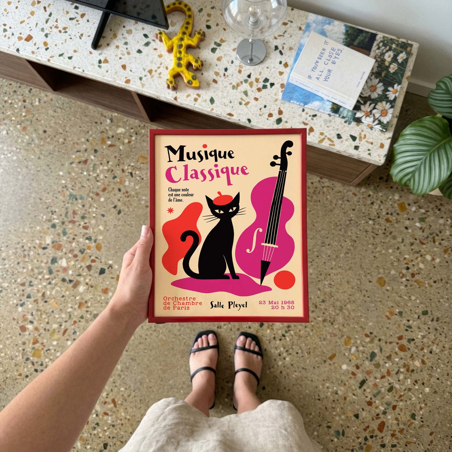 Musique Classique Paris Poster Print