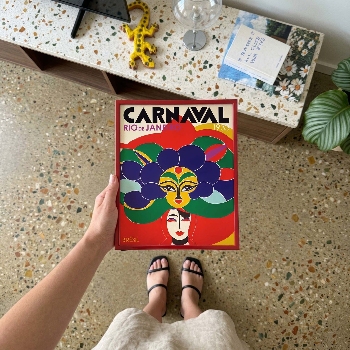 Rio Carnival Travel Poster Print