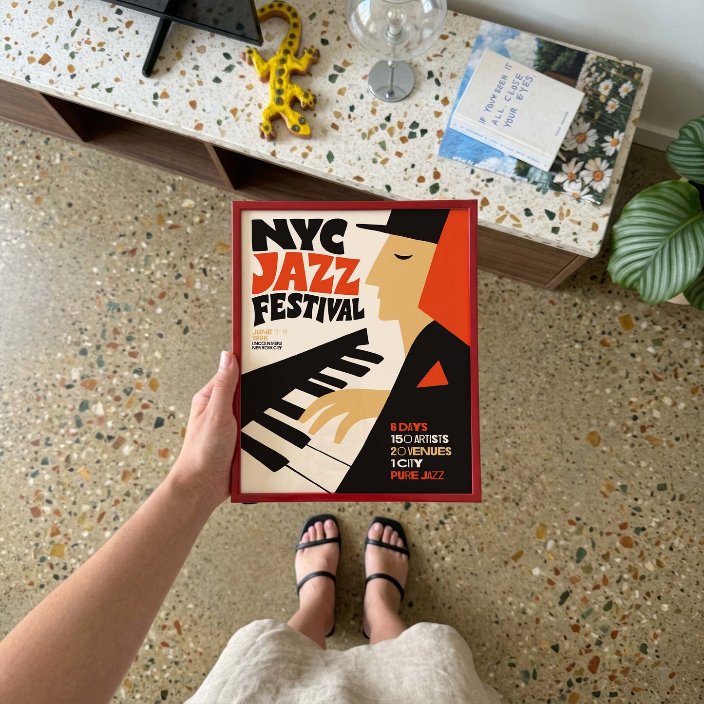 NYC Jazz Festival 1996 Poster