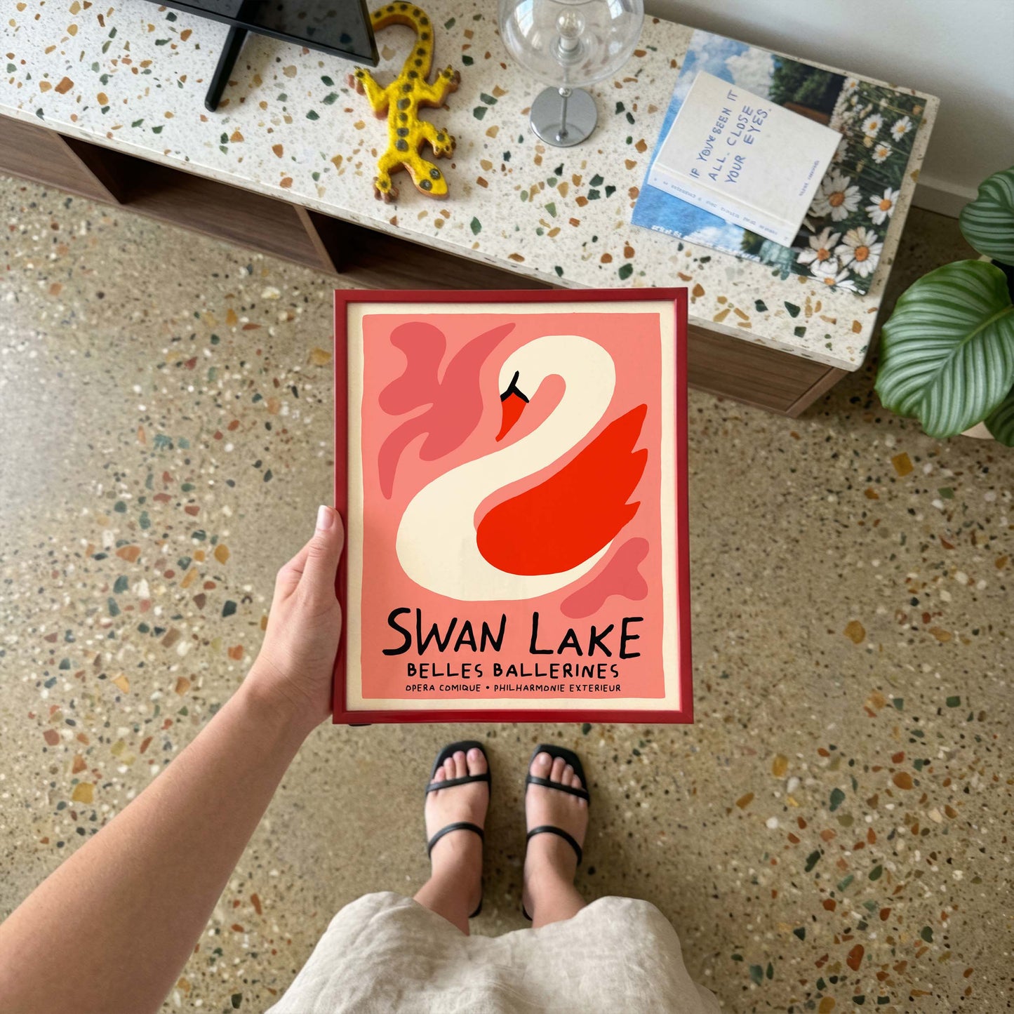 Swan Lake Ballet Poster