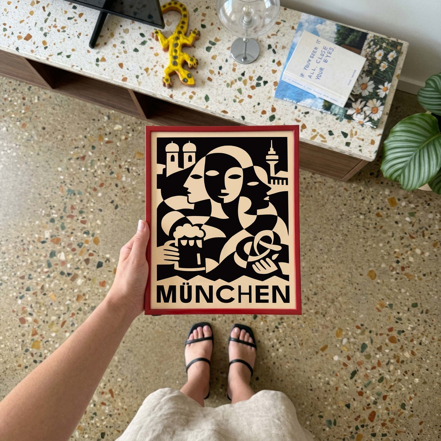 Munich Oktoberfest Travel Poster